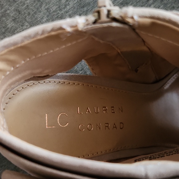 Taupe bootie with bow - Picture 5 of 6